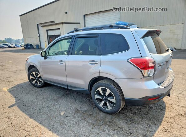 JF2SJAJC2HH416666 2017 SUBARU FORESTER Серебряный Задняя левая четверть