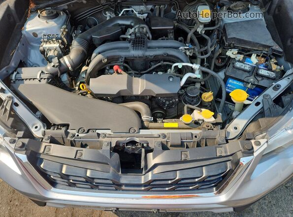 JF2SJAJC2HH416666 2017 SUBARU FORESTER Серебряный Вид задней части салона