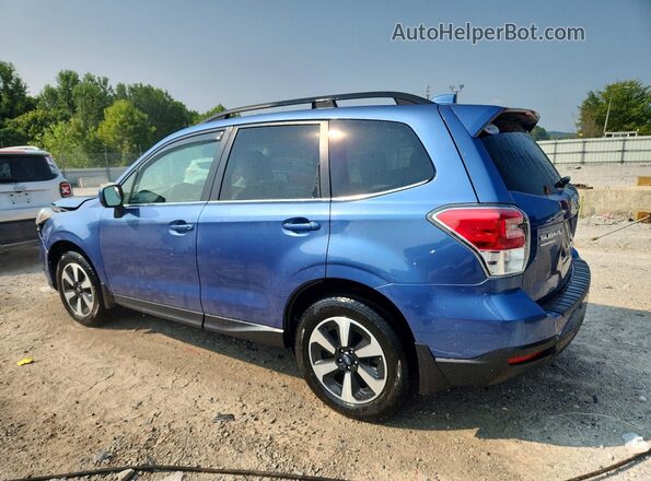 JF2SJAJC2HH447612 2017 SUBARU FORESTER Blue Հետևի ձախ