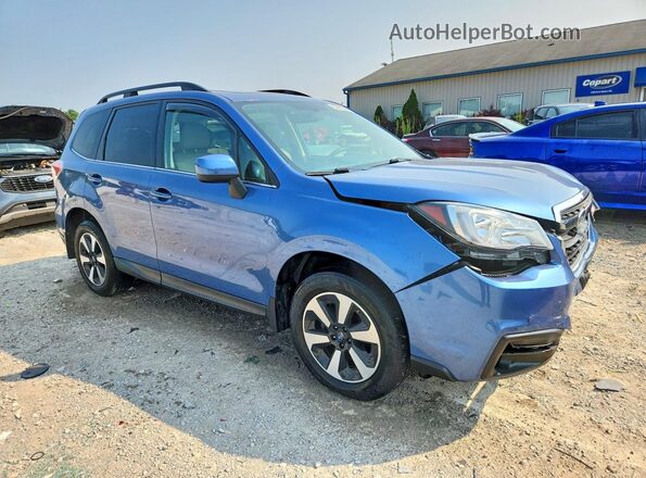 JF2SJAJC2HH447612 2017 SUBARU FORESTER Blue Առջևի աջ