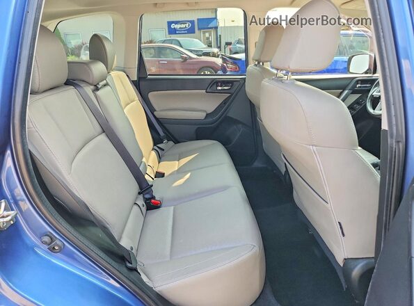 JF2SJAJC2HH447612 2017 SUBARU FORESTER Blue Սալոնի հետևի տեսք