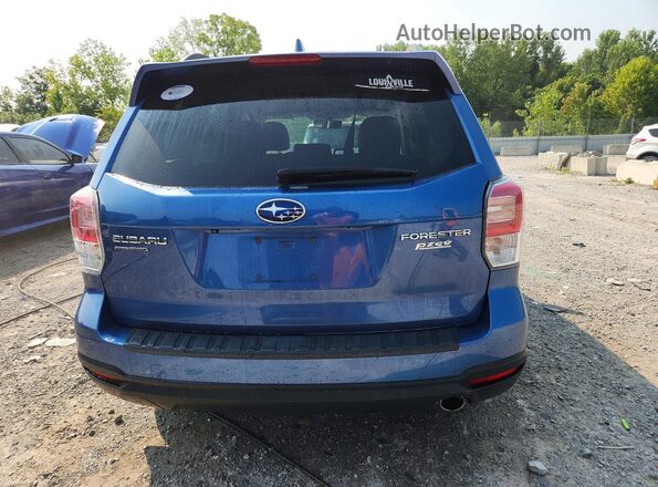 JF2SJAJC2HH447612 2017 SUBARU FORESTER Blue Հետևի տեսք