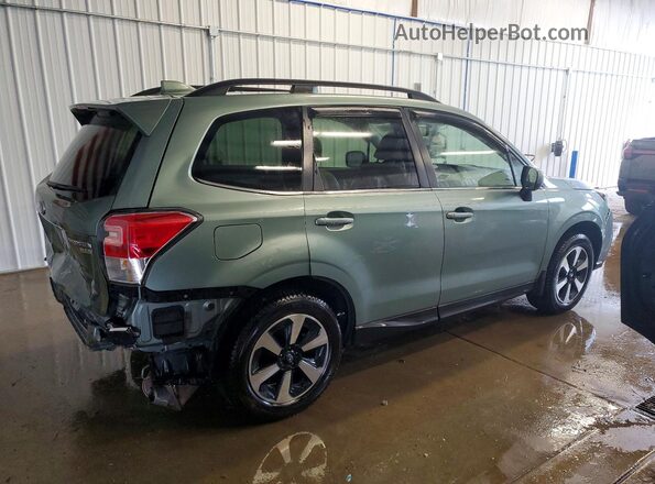JF2SJAJC3HH401674 2017 SUBARU FORESTER Green Rear right