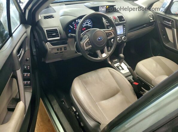 JF2SJAJC3HH401674 2017 SUBARU FORESTER Green Dashboard view