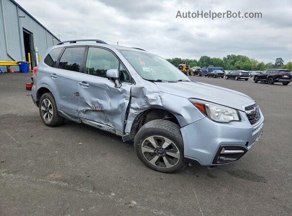 JF2SJAJC3JH464067 2018 SUBARU FORESTER Silver Przód prawy