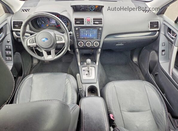 JF2SJAJC3JH464067 2018 SUBARU FORESTER Silver Widok deski rozdzielczej