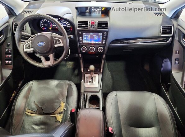 JF2SJAJC4HH523329 2017 SUBARU FORESTER Silver წინა პანელის ხედი