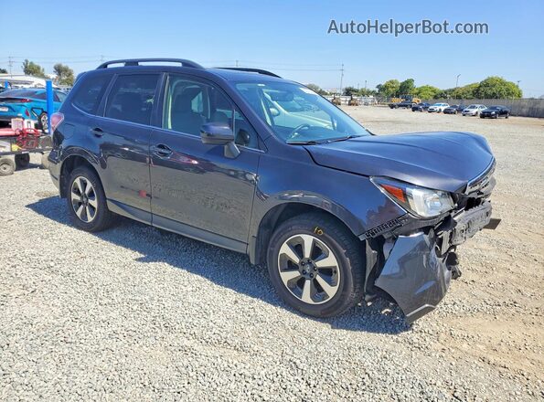 JF2SJAJC4HH577519 2017 SUBARU FORESTER Charcoal Delantero derecho