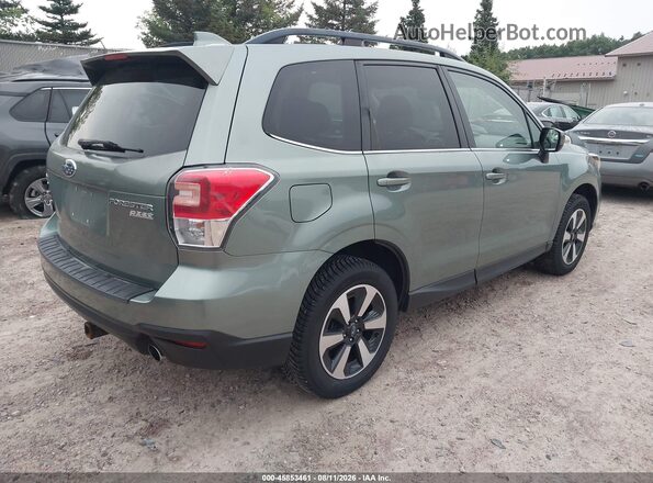 JF2SJAJC6HH535756 2017 SUBARU FORESTER Green Trasero derecho