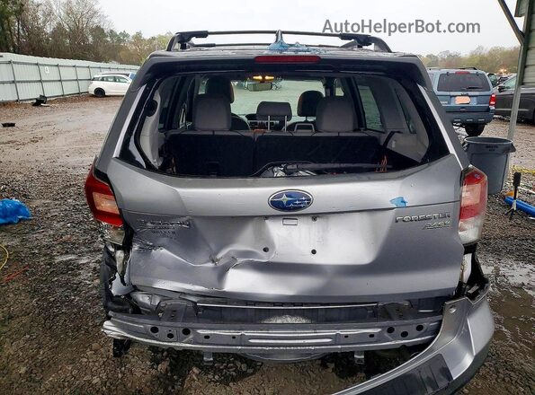 JF2SJAJC6HH806041 2017 SUBARU FORESTER Silver Հետևի տեսք