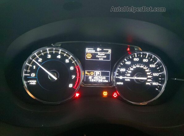 JF2SJAJC6HH806041 2017 SUBARU FORESTER Silver Սարքավորումների վահանակի տեսք