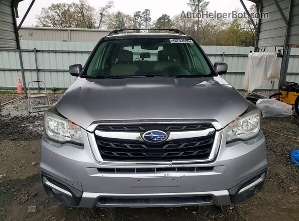 JF2SJAJC6HH806041 2017 SUBARU FORESTER Silver Դիմացի տեսք