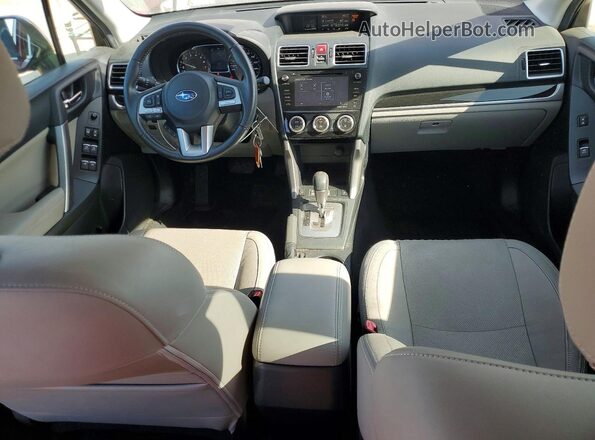 JF2SJAJC6JH527436 2018 SUBARU FORESTER Maroon წინა პანელის ხედი