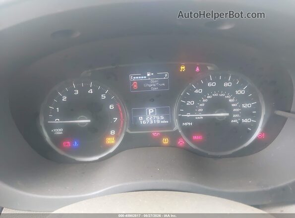 JF2SJAJC7HH589826 2017 SUBARU FORESTER Red Вид задніх сидінь