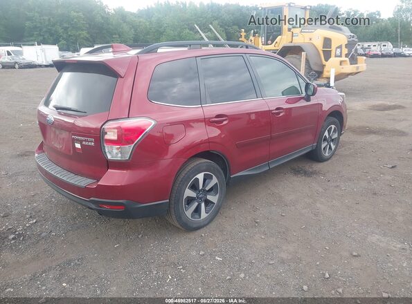 JF2SJAJC7HH589826 2017 SUBARU FORESTER Red Задня права чверть