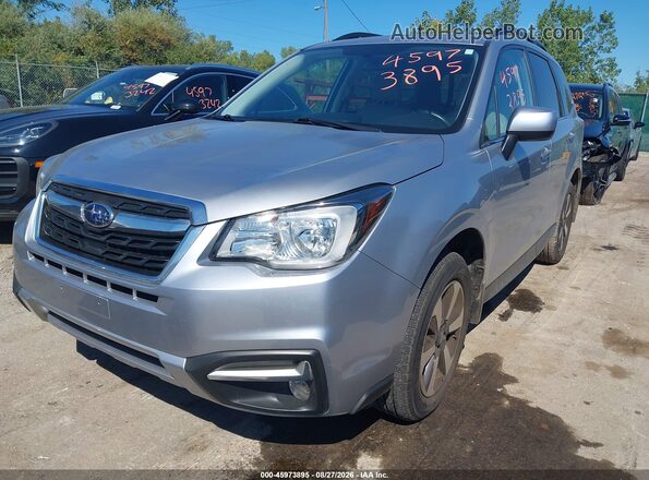 JF2SJAJC9JH541508 2018 SUBARU FORESTER Silver Front view