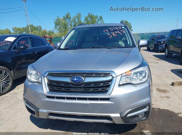 JF2SJAJC9JH541508 2018 SUBARU FORESTER Silver Instrument cluster view