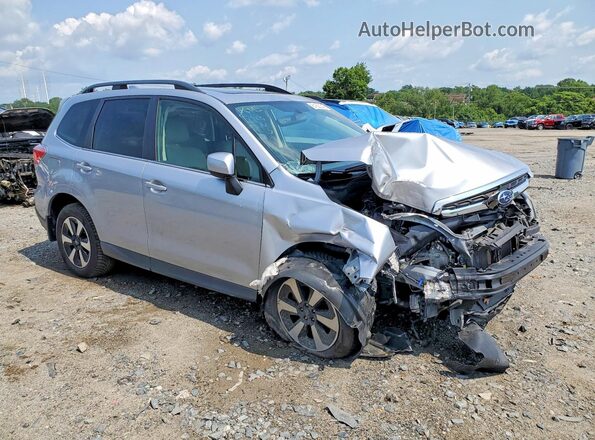 JF2SJAJCXJH414718 2018 SUBARU FORESTER Silver Przód prawy