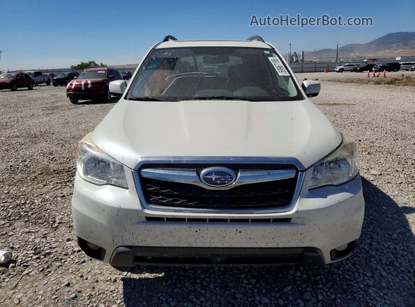 JF2SJAKC3GH525635 2016 SUBARU FORESTER White Widok z przodu