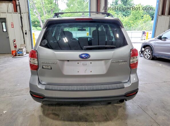 JF2SJAKC4GH515468 2016 SUBARU FORESTER Silver უკანა ხედი