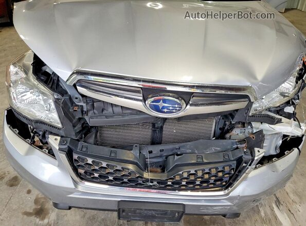 JF2SJAKC4GH515468 2016 SUBARU FORESTER Silver ძრავის განყოფილების ხედი