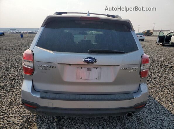 JF2SJAKC4GH535221 2016 SUBARU FORESTER Silver Rear view