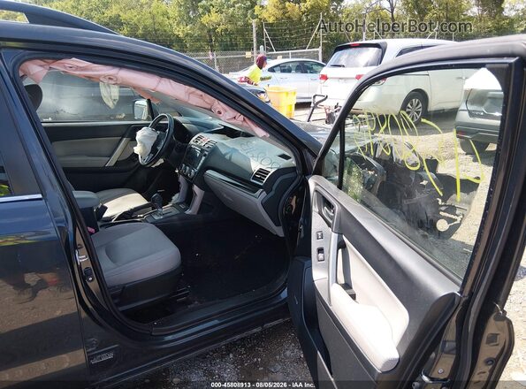 JF2SJALC6JH450662 2018 SUBARU FORESTER Gray Вид салону спереду