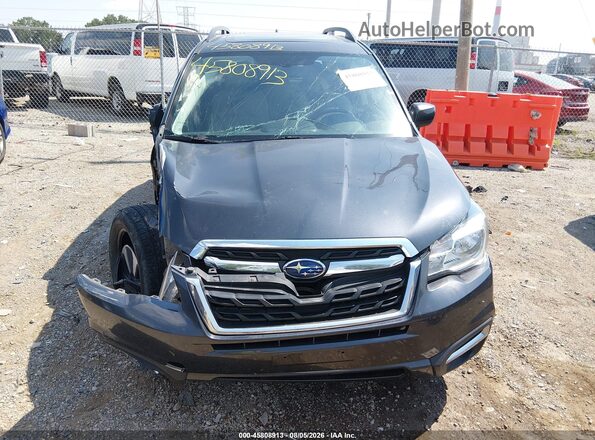 JF2SJALC6JH450662 2018 SUBARU FORESTER Gray Вид щитка приладів