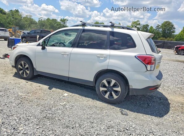 JF2SJALC7HH572151 2017 SUBARU FORESTER White Trasero izquierdo