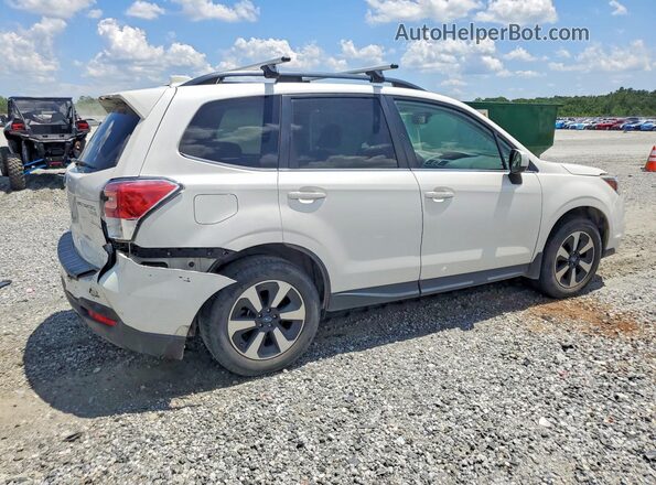 JF2SJALC7HH572151 2017 SUBARU FORESTER White Trasero derecho
