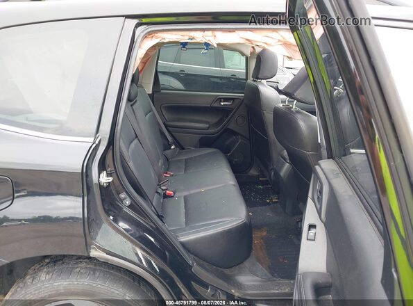 JF2SJALC7JH448029 2018 SUBARU FORESTER Black Widok naklejki z numerem VIN