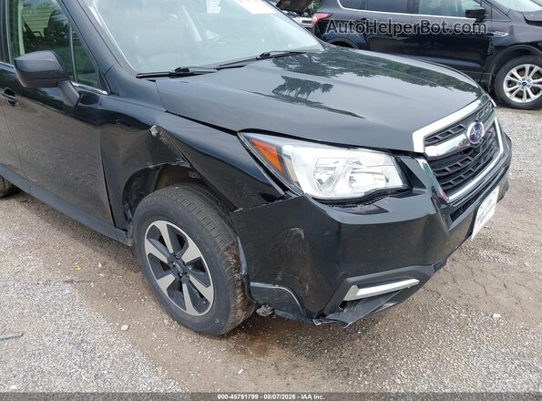 JF2SJALC7JH448029 2018 SUBARU FORESTER Black Widok wnętrza z tyłu