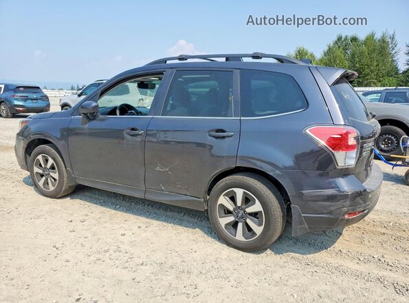 JF2SJALC8HH484449 2017 SUBARU FORESTER Черный Задняя левая четверть