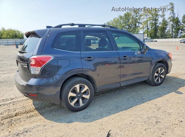 JF2SJALC8HH484449 2017 SUBARU FORESTER Черный Задняя правая четверть