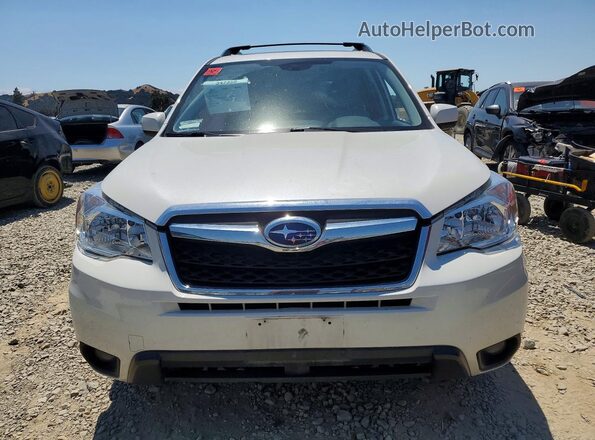 JF2SJARC0GH424218 2016 SUBARU FORESTER White Front view