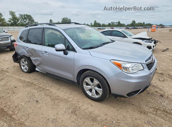 JF2SJARC0GH499078 2016 SUBARU FORESTER Серебряный Передняя правая четверть