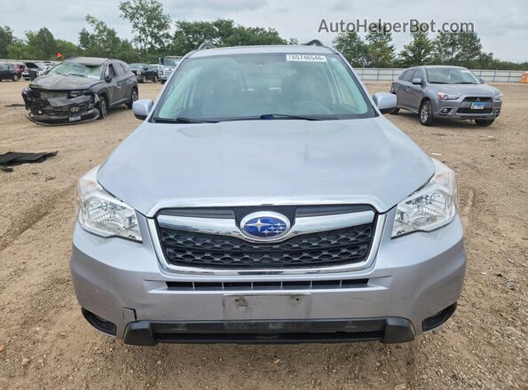 JF2SJARC0GH499078 2016 SUBARU FORESTER Серебряный Вид спереди