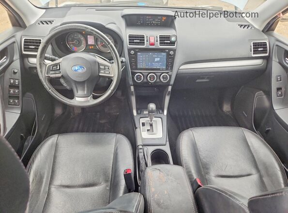 JF2SJARC0GH499078 2016 SUBARU FORESTER Серебряный Вид панели приборов