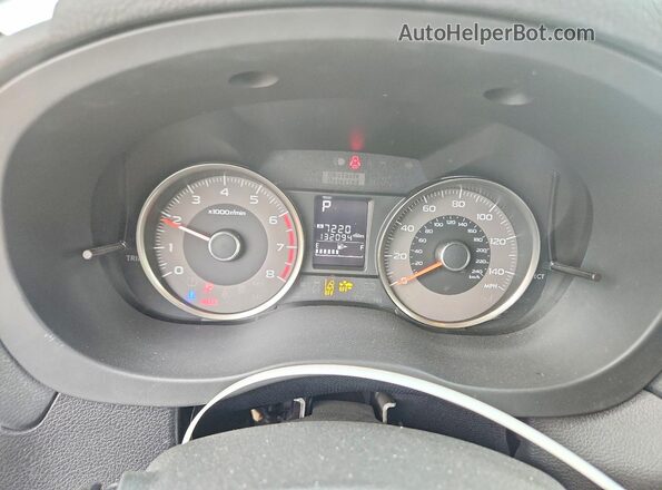 JF2SJARC0GH499078 2016 SUBARU FORESTER Серебряный Вид щитка приборов