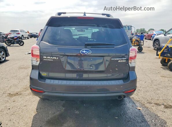 JF2SJARC0HH435513 2017 SUBARU FORESTER Gray Հետևի տեսք