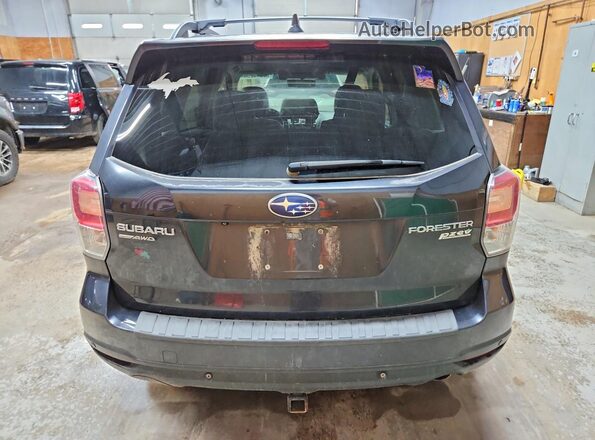 JF2SJARC0HH529830 2017 SUBARU FORESTER Charcoal Widok z tyłu