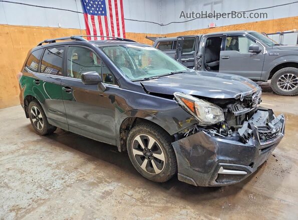 JF2SJARC0HH529830 2017 SUBARU FORESTER Charcoal Przód prawy