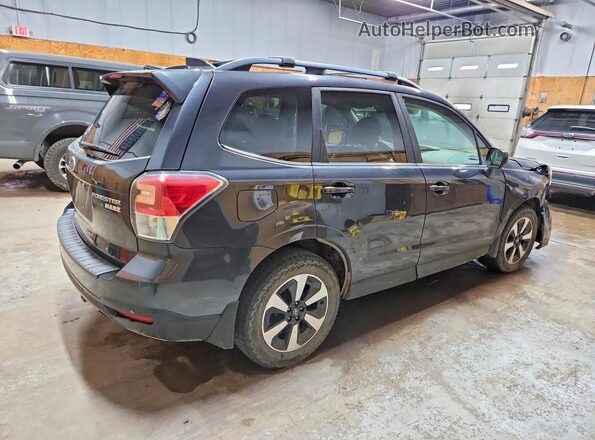 JF2SJARC0HH529830 2017 SUBARU FORESTER Charcoal Tył prawy
