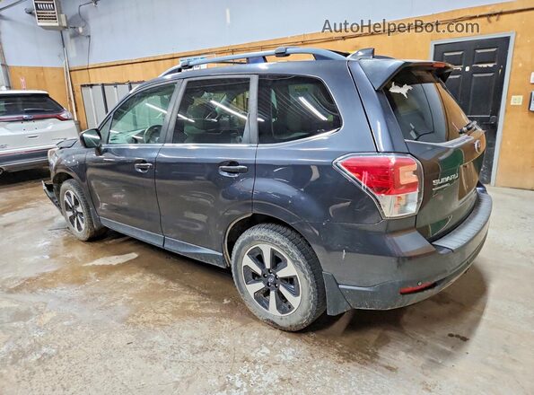 JF2SJARC0HH529830 2017 SUBARU FORESTER Charcoal Tył lewy
