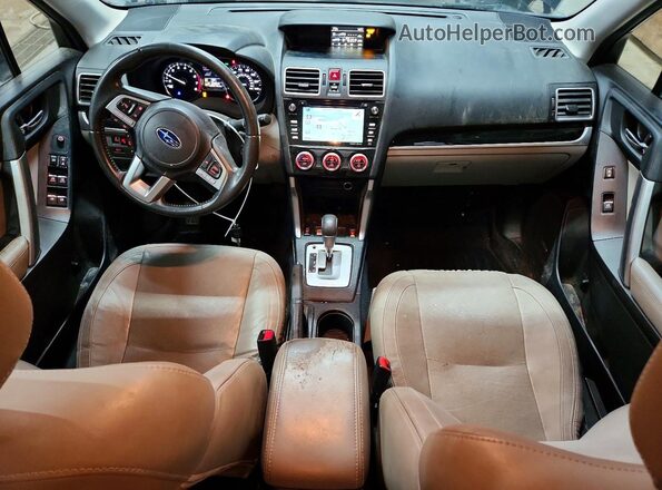 JF2SJARC0HH529830 2017 SUBARU FORESTER Charcoal Widok deski rozdzielczej