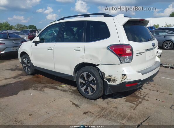 JF2SJARC0JH404557 2018 SUBARU FORESTER White Задня ліва чверть