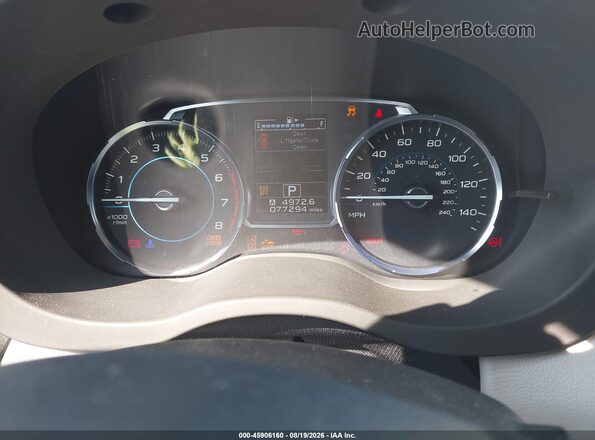 JF2SJARC0JH404557 2018 SUBARU FORESTER White Вид задніх сидінь