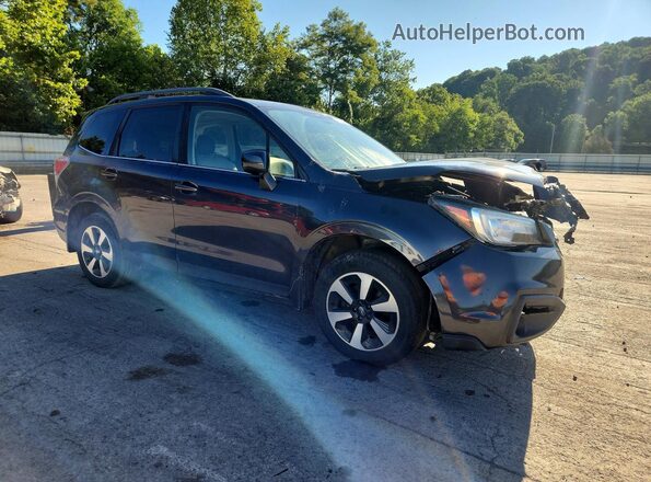 JF2SJARC1JH421173 2018 SUBARU FORESTER Gray Delantero derecho