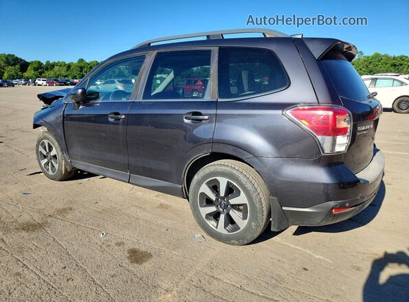 JF2SJARC1JH421173 2018 SUBARU FORESTER Gray Trasero izquierdo