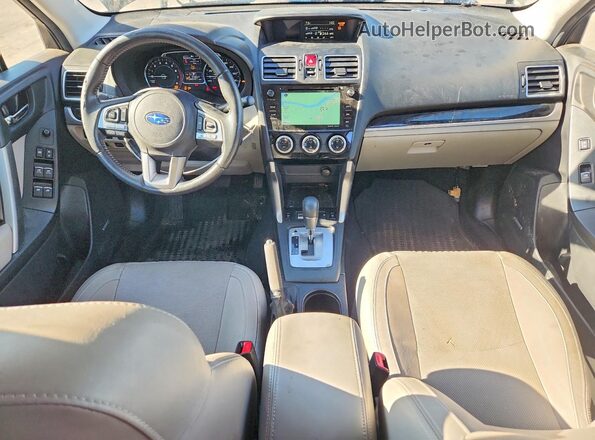 JF2SJARC1JH421173 2018 SUBARU FORESTER Gray Vista del salpicadero
